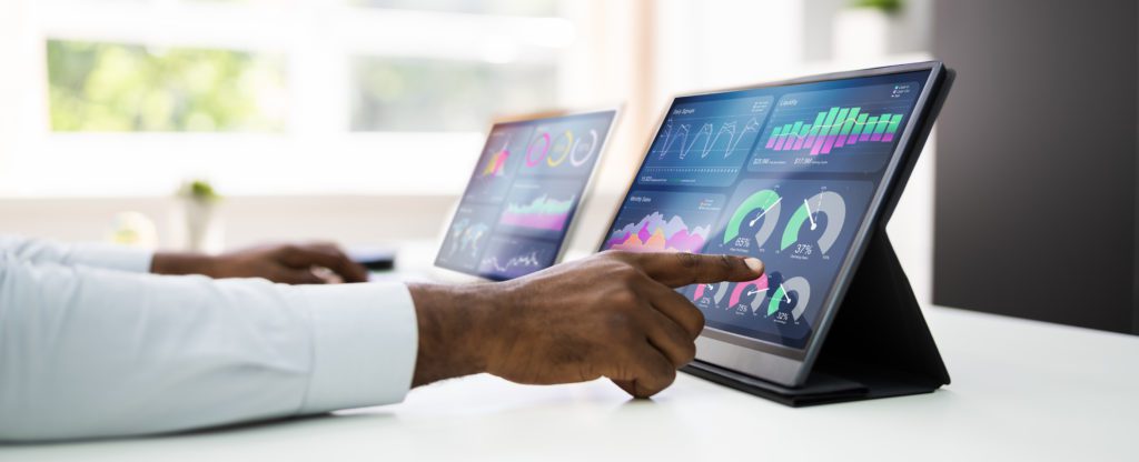 Data Analyst with Tablet Dashboards
